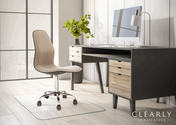 Glass Chair Mat | Clearly Innovative